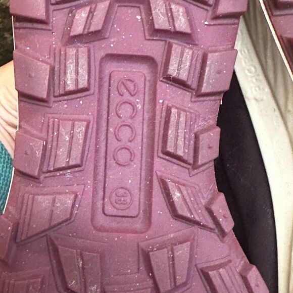 Ecco Exostrike Leather Gore-Tex Hiking Sneakers, Burgundy Wine, Women's Size 7 - Picture 6 of 11